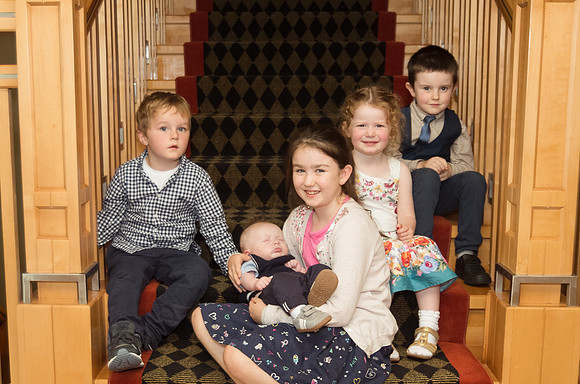 children-are-taking-pictures-on-the-stair