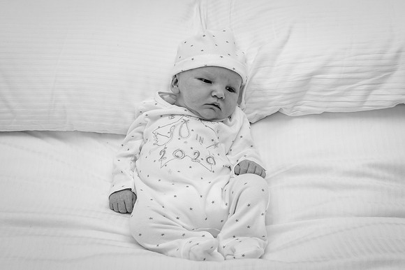 Baby-on-the-bed